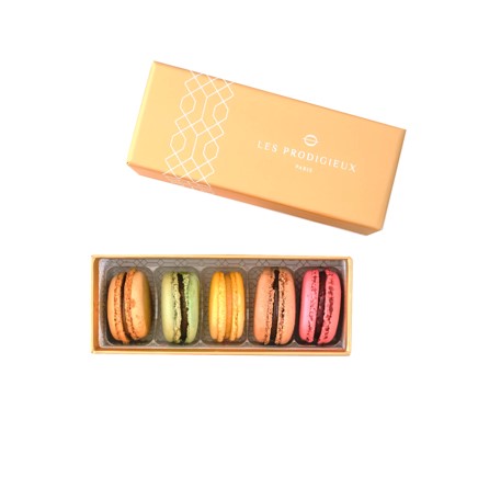 Coffret Voyage - 5 macarons