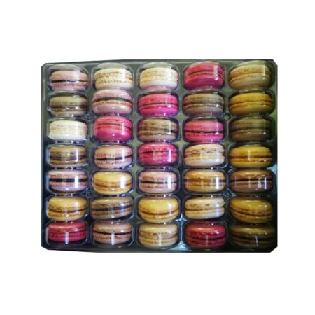 coffret réception macarons