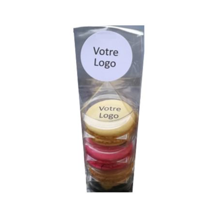 Sachet de macarons personnalisé