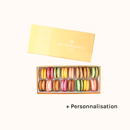 Coffret Personnalisé de 16 macarons