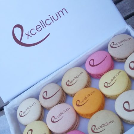 Coffret de macarons personnalisés