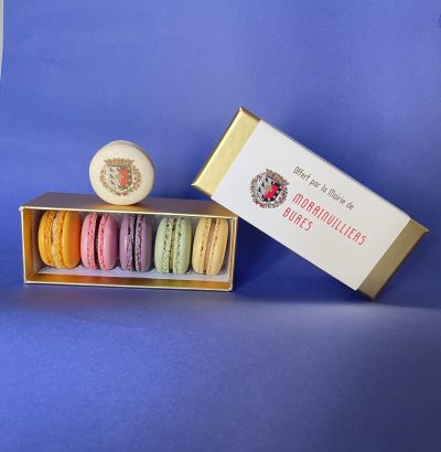 cadeaux affaires macarons