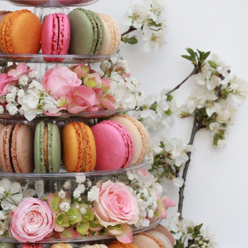 fête évènement macarons