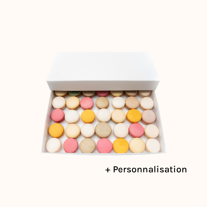 coffret macarons personnalisés