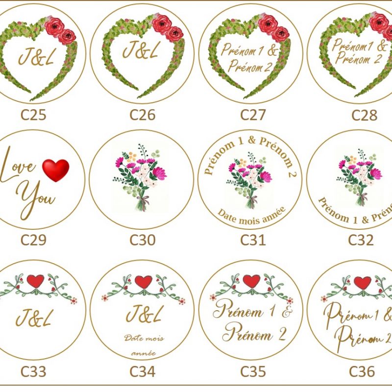 mariage personnalisé